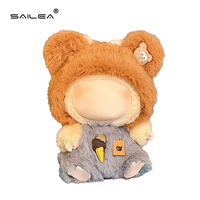SAILEA Labu Fashion Series Vêtements de poupée en peluche de créateur, multicolores, universels, amusants, avec emballage imprimé