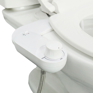 Bidet en plastique ultra fin à jet unique, angle réglable, non électrique, accessoire de bidet à <span class=keywords><strong>eau</strong></span> froide pour l'hygiène des adultes, bidet de <span class=keywords><strong>toilette</strong></span> - Product Image 1