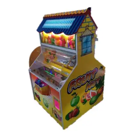 fruit hut coin operated arcade candy