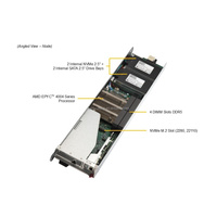 Supermicro AS-3015MR-H10TNR 3U 10-Node MicroCloud Server AMD EPYC 4004 Ryzen 7000/9000