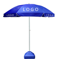 YS-9020 Parasol de Plage Publicitaire Résistant au Vent avec Cadre en Acier Robuste et Logo Personnalisé – Fournisseur d'Usine