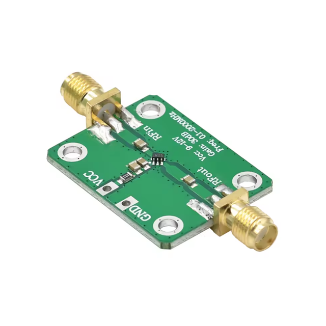 0.1-2000MHz RF Wideband Amplifier High Gain 30dB Low-noise Amplifier LNA Development Board 0.1-2000MHz RF