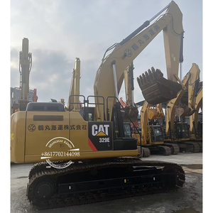 Excavatrice sur chenilles Caterpillar 329EL d'occasion de haute qualité, 30 tonnes, moteur Cat C9.3 ACERT, godet de 1,6 m³, caméra de recul - Product Image 1