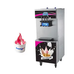 Chinese Factory Soft Ice Cream Machine Air Pump Agitator Serve Price HM260