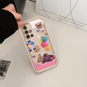 Cartoon Bear Anti-impronte antiurto liquido TPU custodia morbida <span class=keywords><strong>per</strong></span> telefono <span class=keywords><strong>per</strong></span> <span class=keywords><strong>Samsung</strong></span> A53 <span class=keywords><strong>A13</strong></span> S22 S23 S24 S25 Plus Ultra - Product Image 4