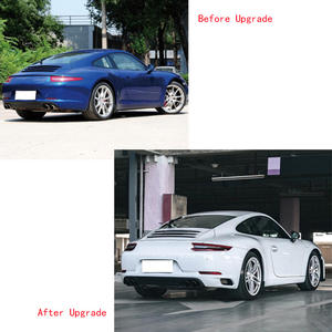 Pièces automobiles OE Style sportif Kit de carrosserie Pare-chocs arrière Diffuseur de feux arrière LED Kit de carrosserie pour <span class=keywords><strong>Porsche</strong></span> 911 991 2012-2019 - Product Image 4