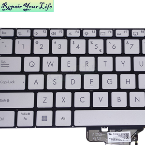 คีย์บอร์ด UI US backlit สำหรับ <span class=keywords><strong>Asus</strong></span> Pro 14 M3400 X3400 K3400 14X N7400โอแอลอีดี X7400 M7400 K6400 M6400แป้นพิมพ์0KNB0-182AUI00 <span class=keywords><strong>M3401</strong></span> - Product Image 3