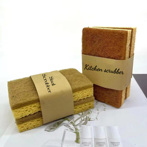 Thân Thiện Với Môi Dừa Phức Tạp Cellulose Chà Bọt Biển Cho Món Ăn Làm Sạch Nhà Bếp Sponge Sisal Scourer - Product Image 3
