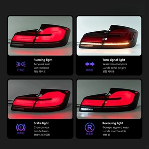 Đèn hậu F10 F18 cho BMW đèn <span class=keywords><strong>LED</strong></span> hậu 2010-2018 520i 525i 528i 530i 535i 540i DRL phanh lùi đèn hậu ô tô nâng cấp - Product Image 3