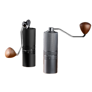 Moulin à café portable moderne 38 mm à sept étoiles pour extérieur, moulin à main en métal avec noyau en acier et réglage externe pour la maison, l'hôtel et la voiture - Product Image 3