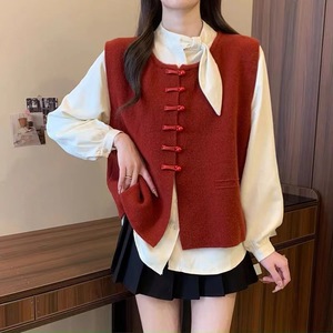 2024 Cor sólida Tripulação Pescoço Outono Moda Casual <span class=keywords><strong>Chunky</strong></span> Camisolas De Malha Mulheres Camisola De Malha - Product Image 1