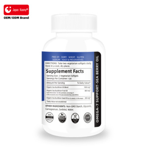 Fabricante Mayorista de Suplementos Omega 7, Aceite de Espino Amarillo para Apoyar la Salud de la Piel y las Uñas, Omega 7 en Cápsulas Blandas - Product Image 6