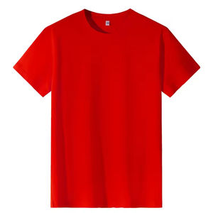 कस्टम 100% सूती स्क्रीन पुरुषों के लिए छोटे ओ-गर्दन फिट शैली 180 ग्राम जर्सी कपड़े उच्च गुणवत्ता वाली खाली टी-शर्ट - Product Image 5