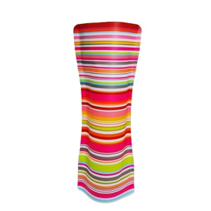 Florero de plástico PP plegable de diseño personalizado para decoración del hogar, bolsa para plantas frescas, contenedor de bolsa de pie - Product Image 4