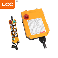 Interrupteur de commande radio sans fil industriel à double vitesse 12 volts F24-10D à 10 boutons
