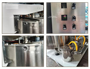 เครื่องโม่ช็อกโกแลตแบบอัตโนมัติเครื่องโม่ลูกแนวตั้งเอาต์พุตขนาดใหญ่ - Product Image 5