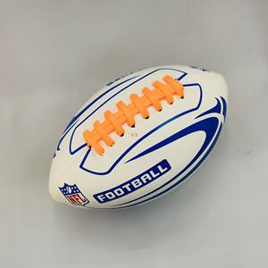 Balón <span class=keywords><strong>de</strong></span> Rugby <span class=keywords><strong>de</strong></span> Competición Oficial con Logotipo Personalizado <span class=keywords><strong>de</strong></span> Fábrica, <span class=keywords><strong>de</strong></span> Alta Calidad, Reglas Australianas y Americanas - Product Image 3