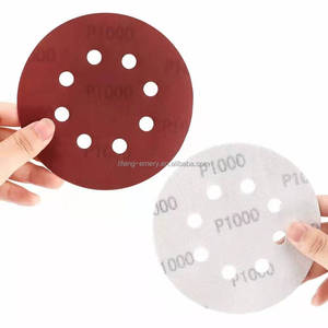 Discos de lixa de 8 furos de 9 polegadas, 230mm, gancho e areia, disco de lixa adesivo de papel, venda imperdível - Product Image 3