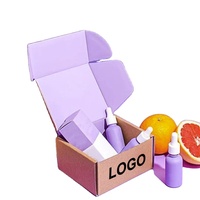 Boîtes d'expédition en carton ondulé recyclé avec logo personnalisé en relief, emballage robuste pour l'exportation, couleurs personnalisables pour l'emballage de vêtements et d'habillement