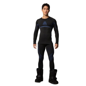 Custom Men's Seamless Underwear Set Bamboo Charcoal Anti-Odor Long Johns Undershirts Seamless Skiing Thermal <strong>Base</strong> <strong>Layer</strong> for Men - Product Image 2