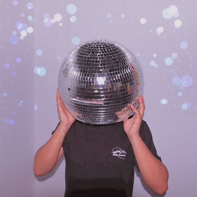 Party Prop Disco Ball Led Helmet Mirrored Disco Balls for Mirrored Costume Mens