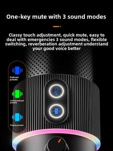 Microphone à condensateur Ke Mark Comica Xiang Ting U2 pour diffusion en direct et enregistrement, compatible USB pour téléphone portable et ordinateur de bureau - Product Image 2