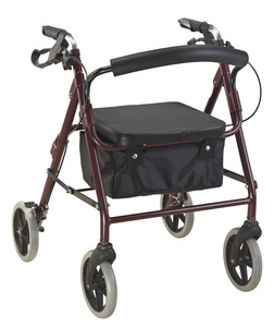 <span class=keywords><strong>Andador</strong></span> de Viaje <span class=keywords><strong>Plegable</strong></span> Ligero de Aluminio con Ruedas, Impermeable, para Adultos Mayores - Suministros de Terapia de Rehabilitación - Product Image 3