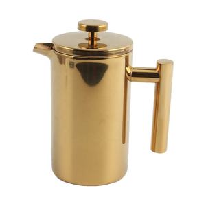 Cafetière à piston en acier inoxydable à double paroi, capacité de 1,0 L, compatible lave-vaisselle - Product Image 4