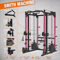 Zoshine – Ensemble de musculation multifonctionnel le plus vendu pour la maison, machine Smith pour la musculation, rack à squats pour l'haltérophilie