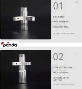Pistolet à eau pour jardin agricole Rotation à <span class=keywords><strong>bascule</strong></span> de 360 degrés Arroseur pour grand pistolet de pluie - Product Image 4