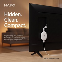 HY HAKO RK3518 Android 14 TV Stick Reproductor Multimedia 4K con Dongle, 2GB RAM 16GB ROM, WiFi 6, BT5.4, Proveedor de Fábrica OEM ODM