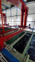 Machine d'électrodéposition, ligne de production d'électrodéposition, ligne de production de placage argent