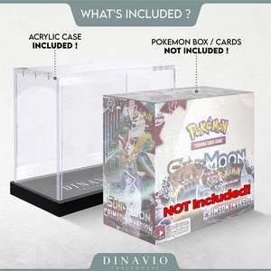 Vitrine personnalisée en acrylique transparent UV avec boîtier de protection à aimant puissant pour Evolutions - Product Image 2