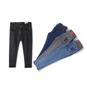 Pantalones Vaqueros Desgastados, Nueva Tendencia en Jeans para Niños, Jeans Ajustados Largos de Invierno para Niños - Product Image 3