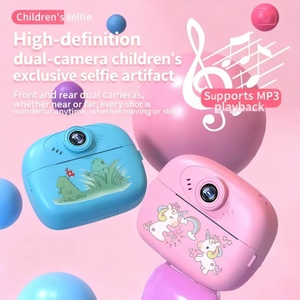 Máy ảnh kỹ thuật số mini HD 1080p cho bé trai bé gái, in ảnh nhiệt tức thì, có bộ lọc, chụp ảnh đêm, hỗ trợ thẻ nhớ MicroSD, quà tặng đồ chơi trẻ em - Product Image 3