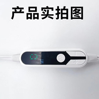Un à deux Type-c Appareil de massage électronique numérique à impulsions Thérapie par téléphone portable Fil de bouton de massage Pas besoin de charger