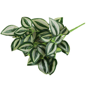 Plantas artificiales para decoración del hogar, hojas de Calathea, plantas y flores artificiales, bonsái, vegetación artificial - Product Image 1