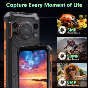 Teléfono Inteligente Resistente Fossibot F110L Premium de 128 GB para Juegos, Montañismo, Buceo, con Batería de Gran Capacidad, NFC, Visión Nocturna, IP68, GSM - Product Image 6