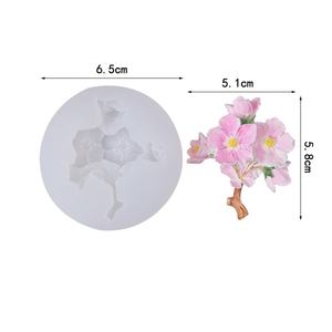 Stampo in <span class=keywords><strong>Silicone</strong></span> per Fiori di Mughetto, Lavanda, Ortensia e Osmanto per Aromaterapia e Gesso per Bocchette dell'Aria Auto - Product Image 6