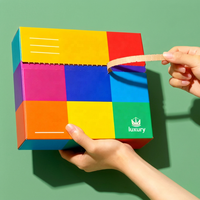 Emballage logistique en carton ondulé, boîtes d'emballage en papier kraft auto-adhésives pour expédition et livraison, emballage avec bande détachable