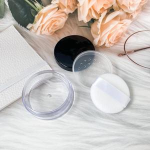 Caja de polvo suelto de 5 g, contenedor portátil con borla y tamiz para almacenamiento de maquillaje cosmético - Product Image 2