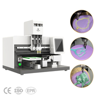 Machine de pose de micro-pavés de diamants Yubang, design compact de bureau, automatique, CNC, mini 5 axes, pour la sertissage de métaux et de cires