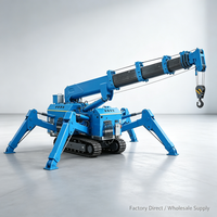 Mini-grue araignée électrique innovante à faible bruit pour l'installation dans les musées et la restauration historique