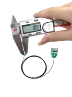 Caméra d'endoscopie médicale ultra-miniature 1 mm avec source lumineuse LED intégrée et protection de la pointe, compatible Win/Android/Linux, ISO13485, IP68