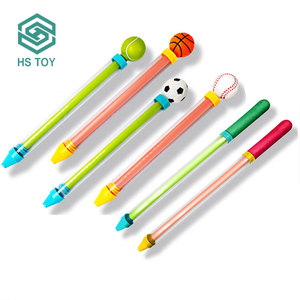 HS nuova versione a lungo raggio 40 CM spiaggia plastica doppio tubo cannone ad acqua giocattolo pistola a sfera gioco Tiktok mi ha fatto acquistare <span class=keywords><strong>con</strong></span> 2 colori - Product Image 1