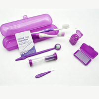 Kit de soins bucco-dentaires orthodontiques de voyage à prix réduit, très vendu