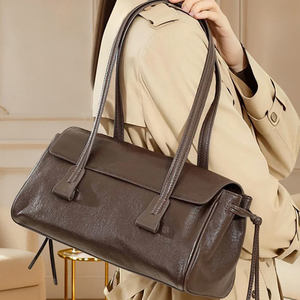 Bolsos Tote de Cuero Genuino para Mujer, Diseño 2025, Alta Calidad, Bolso de Hombro, Bolsos Cruzados de Moda para Dama - Product Image 2