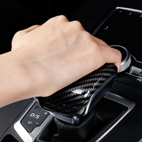 Poignée de levier de vitesses en fibre de carbone pour AUDI A3 A4 A5 A6 A7 A8 Q2 Q3 Q5 Q7 Q8 2020 2021 2022 2023 2024 2025
