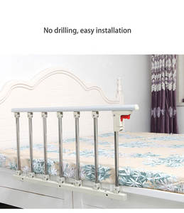 Высококачественные складные алюминиевые Боковые направляющие для больничной кровати - Product Image 6