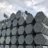 Tubo de acero galvanizado de garantía de calidad de prueba estricta de fábrica de bajo costo 0,5 cm
